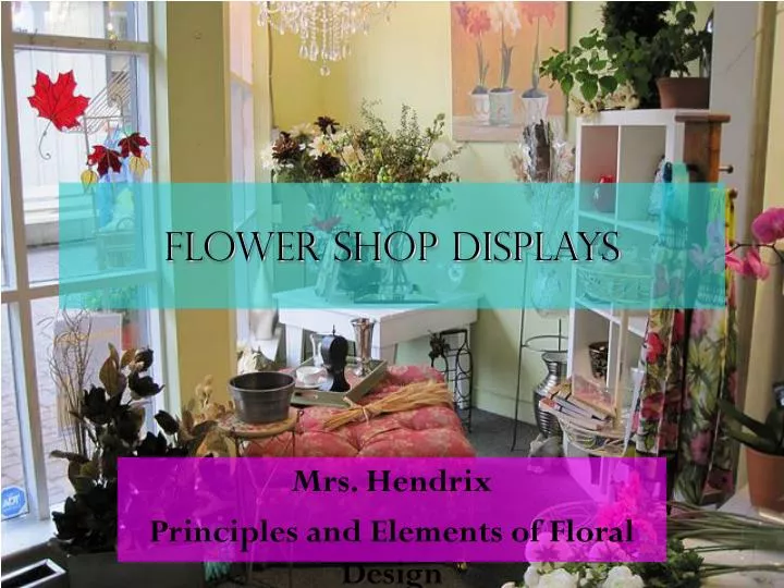 flower shop displays n.