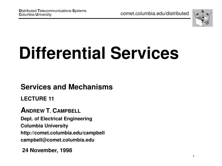 differential services n.