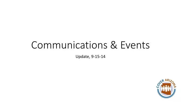 communications events n.