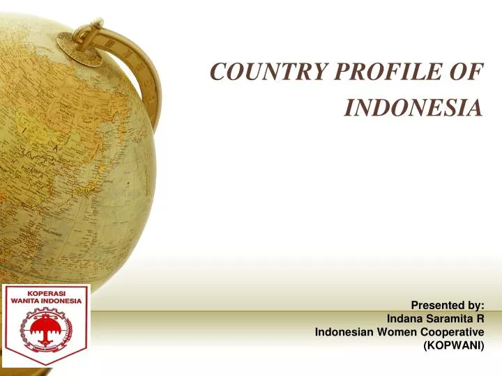 presented by indana saramita r indonesian women cooperative kopwani n.