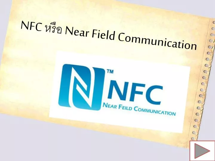 nfc near field communication n.