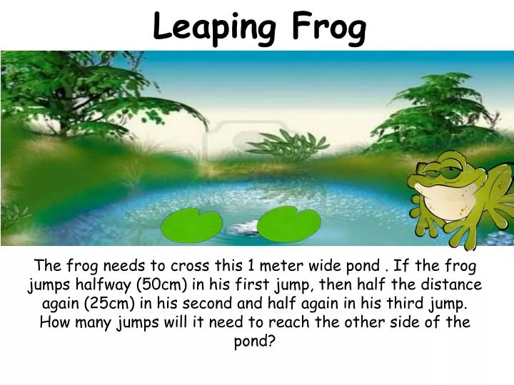 leaping frog n.