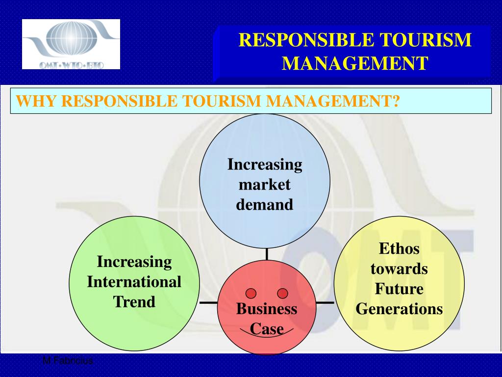 the responsible tourism management