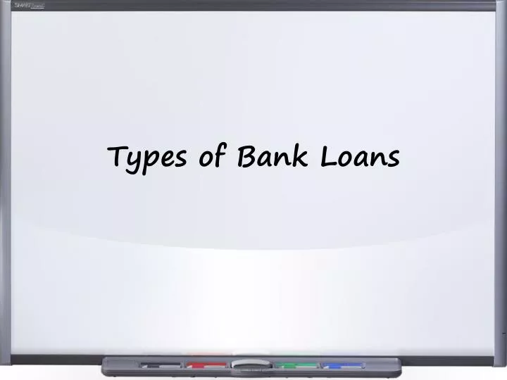 types of bank loans n.
