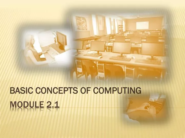 basic concepts of computing n.