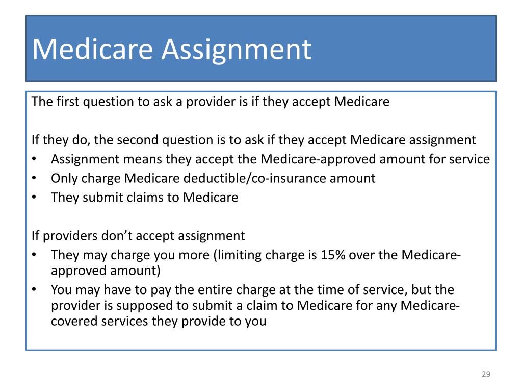 does lincare accept medicare assignment
