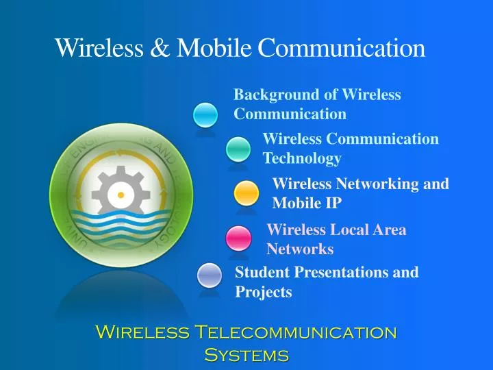 wireless mobile communication n.