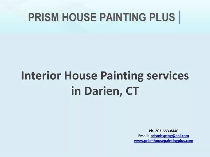 interior house painting services in darien ct n.