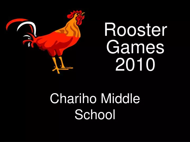 rooster games 2010 n.