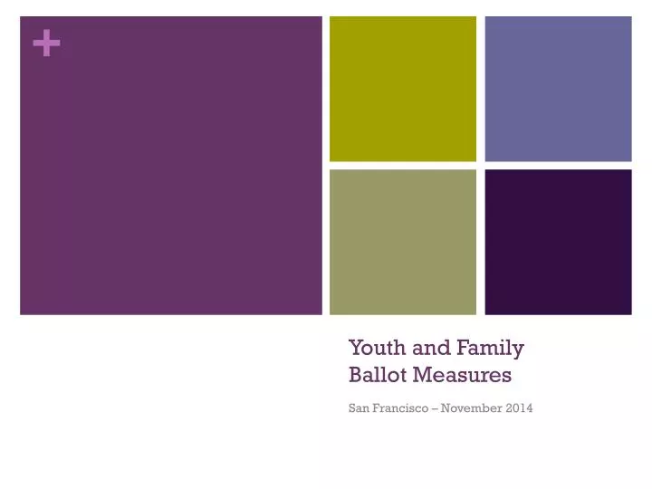 youth and family ballot measures n.