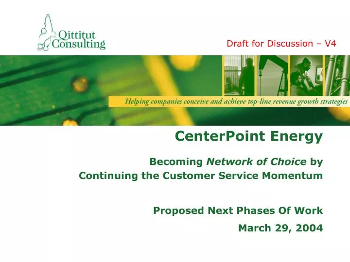PPT CenterPoint Energy PowerPoint Presentation, free download ID