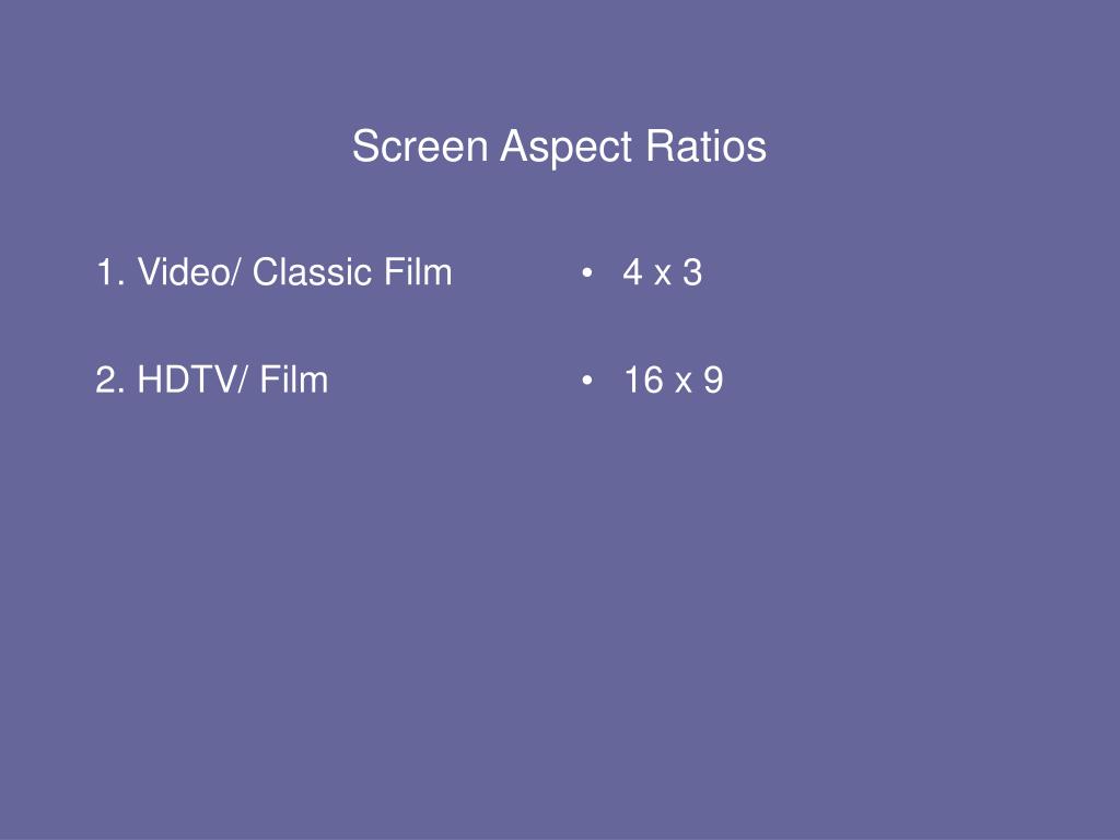 Ppt Screen Aspect Ratios Powerpoint Presentation Free Download Id