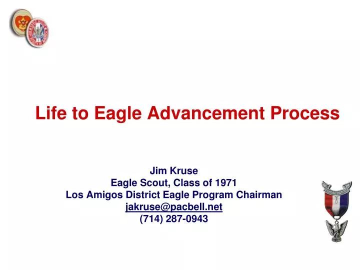 life to eagle advancement process n.
