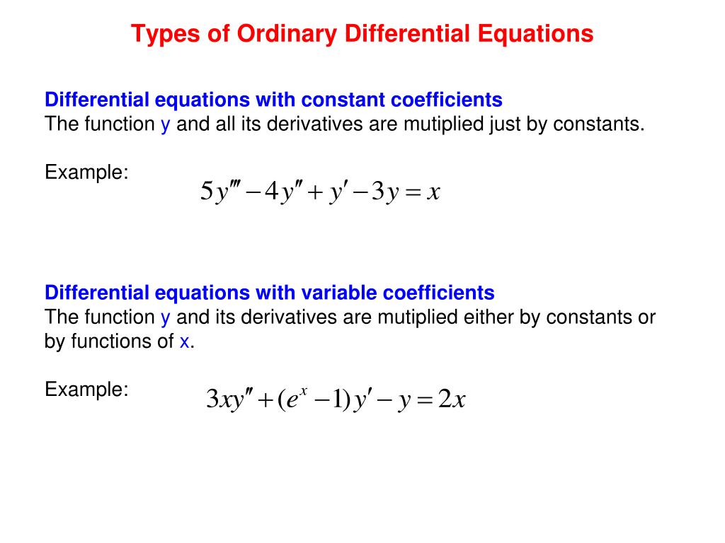 Difference mathematics. Differential equations. Ordinary Differential equation. Differential Quotient. Types of Differential equations.
