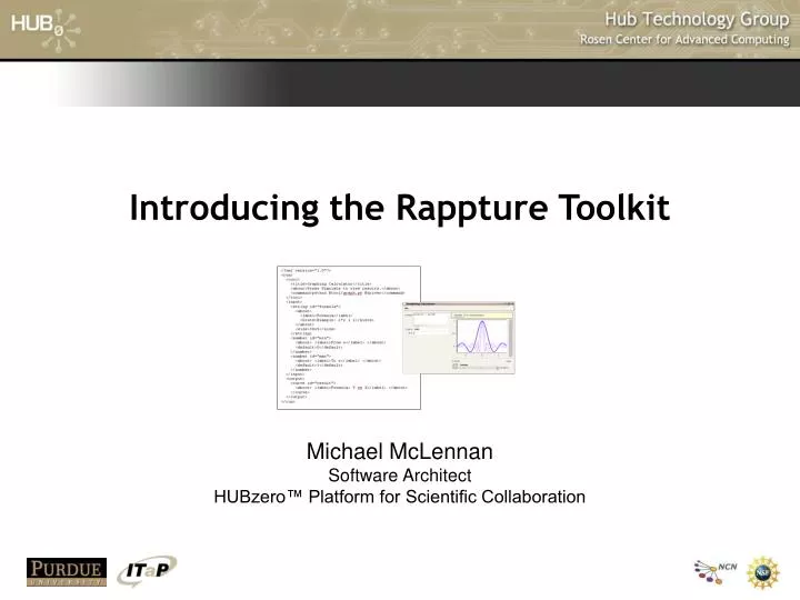 introducing the rappture toolkit n.