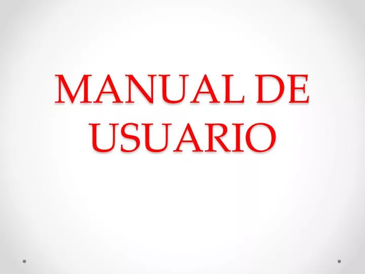 manual de usuario n.