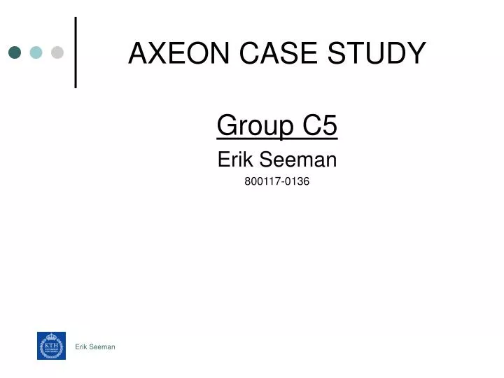 axeon case study axeon case study