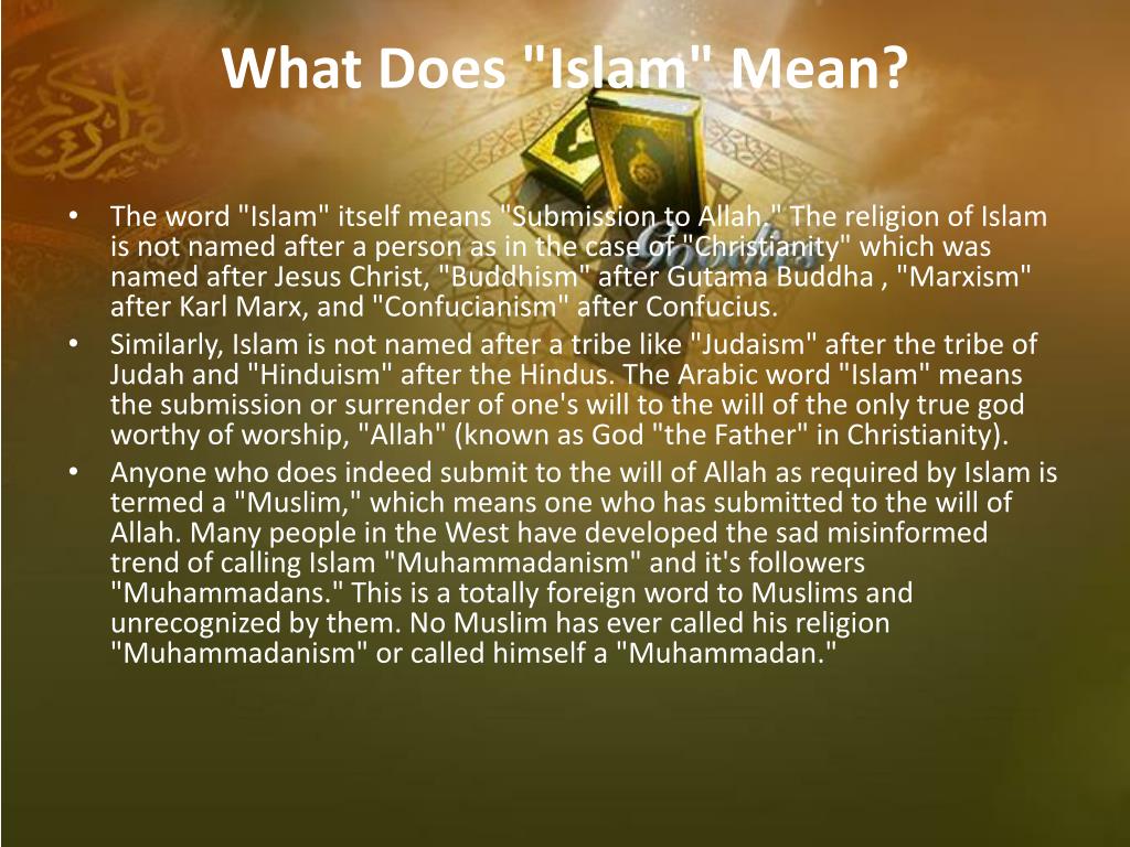 Ppt what is islam powerpoint presentation free download id 5812419