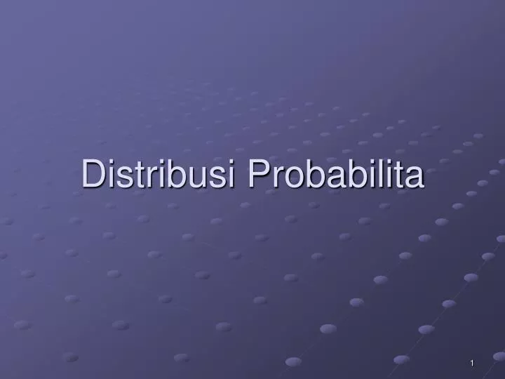 distribusi probabilita n.