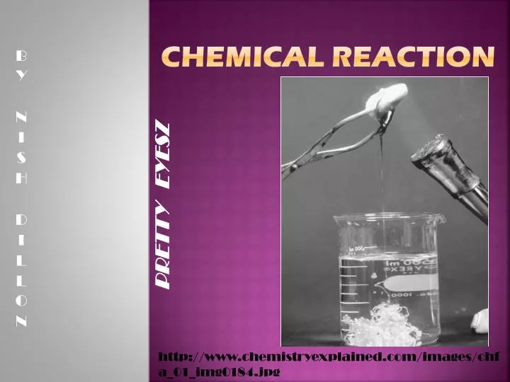 chemical reaction n.
