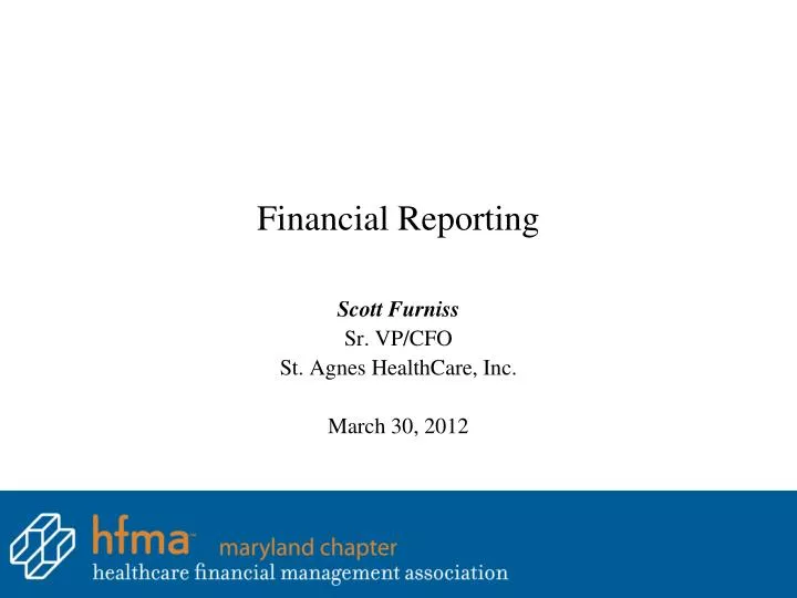 financial reporting n.