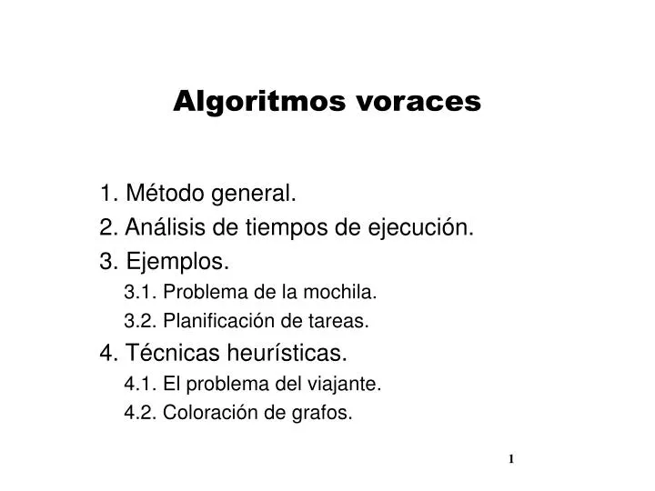 algoritmos voraces n.