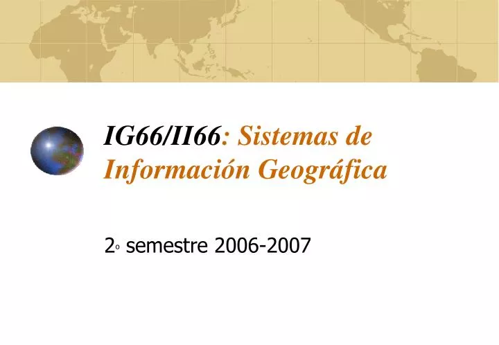 ig66 ii66 sistemas de informaci n geogr fica n.