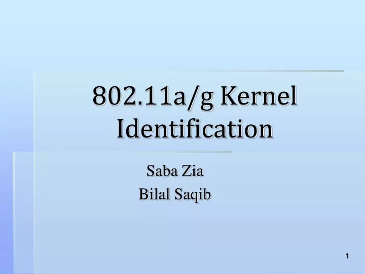 802 11a g kernel identification n.