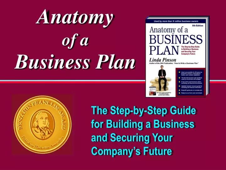 anatomy of a business plan n.