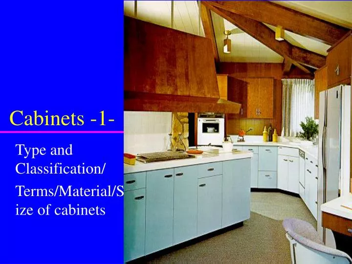 Ppt Cabinets 1 Powerpoint Presentation Free Download Id 5814567
