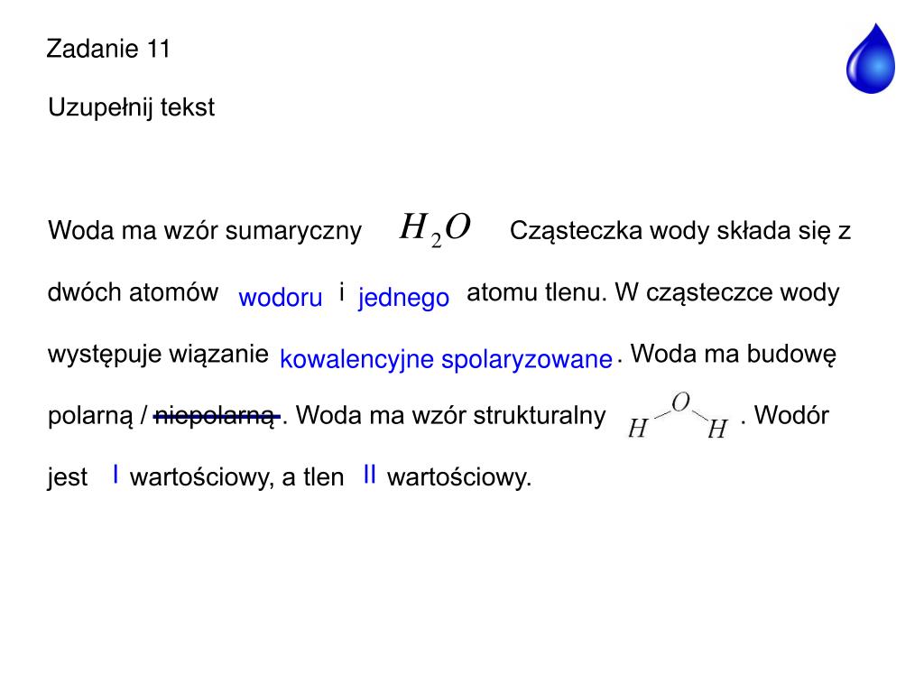 Woda I Roztwory Wodne Sprawdzian Chomikuj PPT - Woda i roztwory wodne PowerPoint Presentation, free download - ID