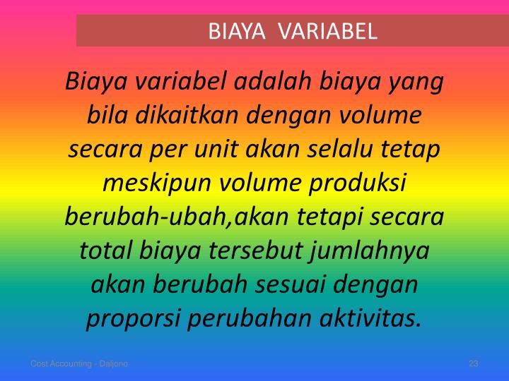 PPT - AKUNTANSI BIAYA PowerPoint Presentation - ID:5816787