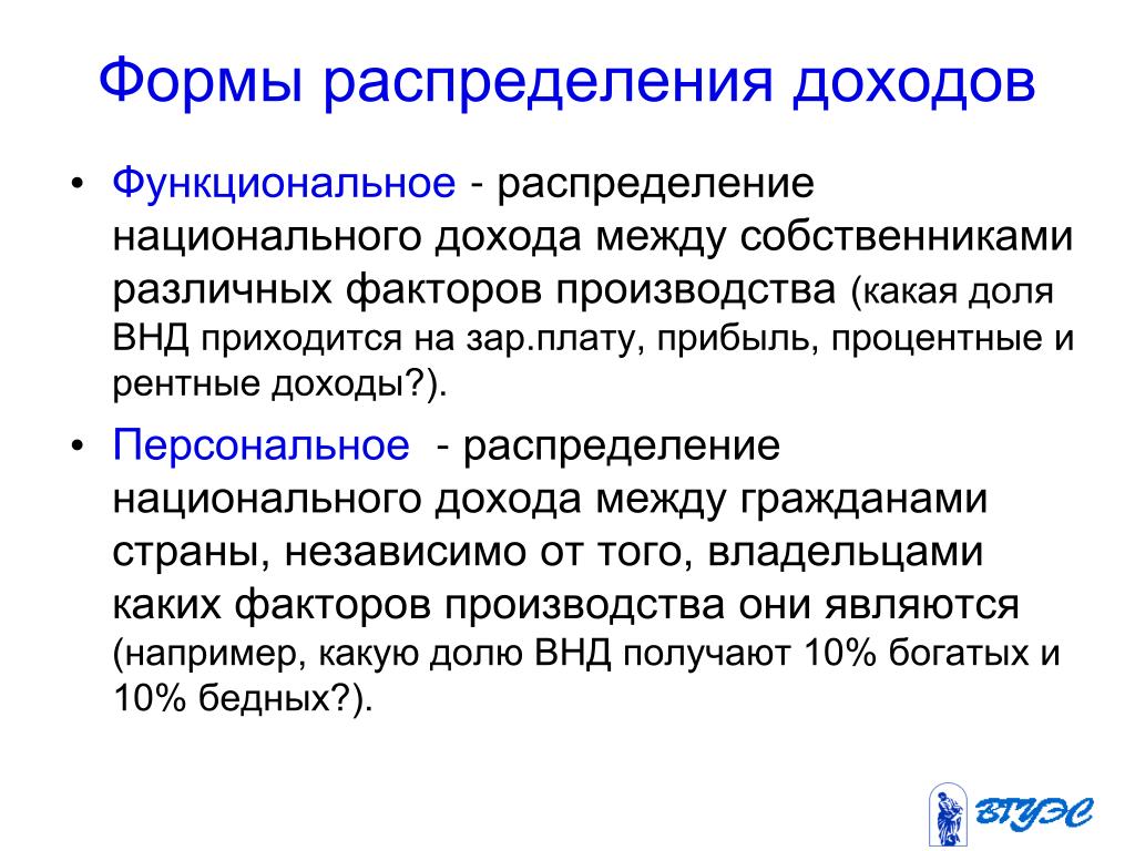 Человеком социальной роли собственника различных факторов производства