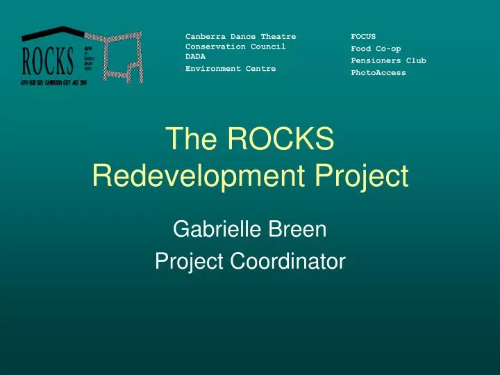 the rocks redevelopment project n.