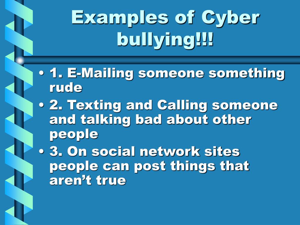 presentation cyber bullying
