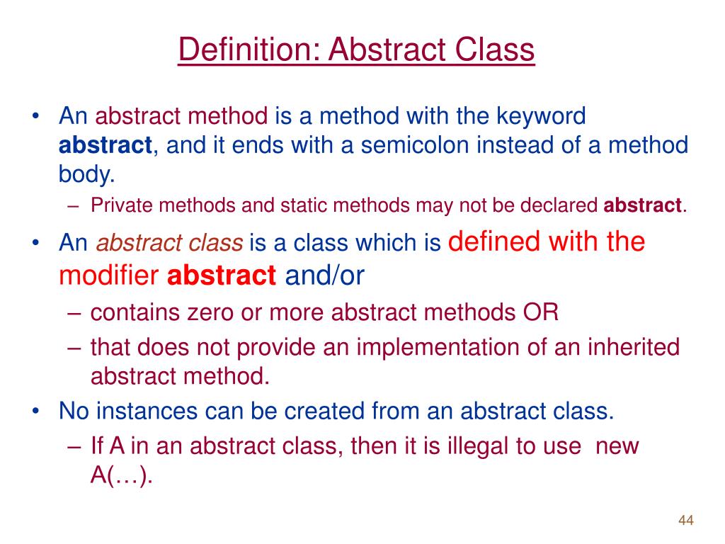 the copy assignment operator of abstract class is declared public