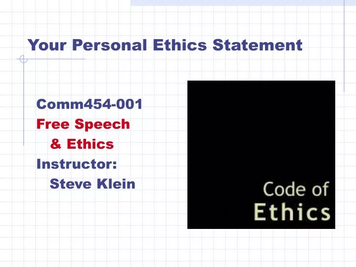 Ppt Your Personal Ethics Statement Powerpoint Presentation Free Download Id Ppt Your Personal Ethics Statement Powerpoint Presentation Free Download Id