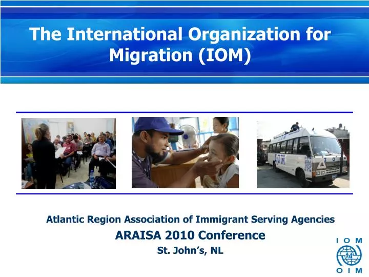 atlantic region association of immigrant serving agencies araisa 2010 conference st john s nl n.