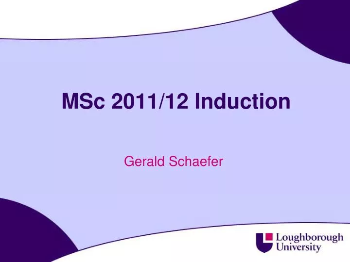 msc 2011 12 induction n.