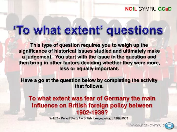 To What Extent Answer