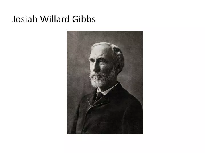 josiah willard gibbs n.