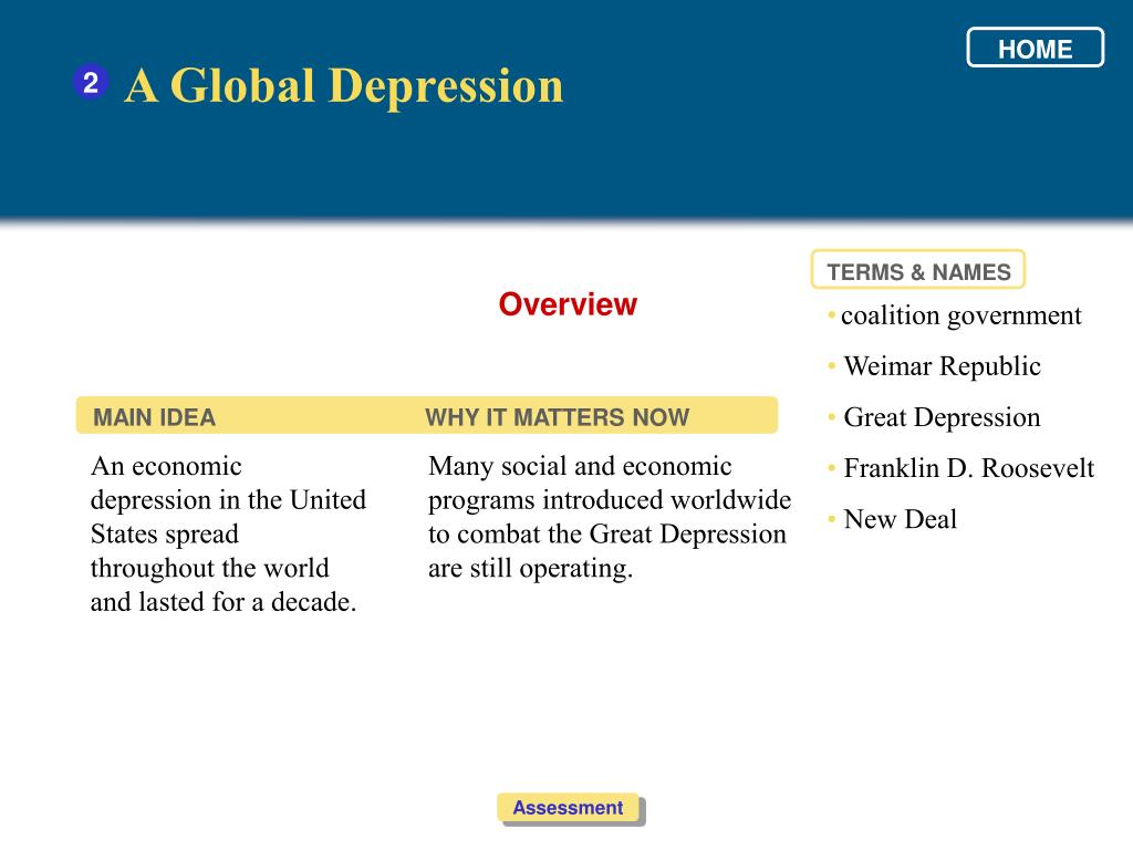 An Overview Of The Great Depression Answer Key Commonlit ...