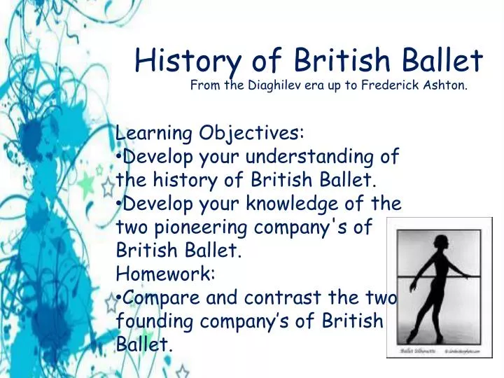 history of british ballet n.