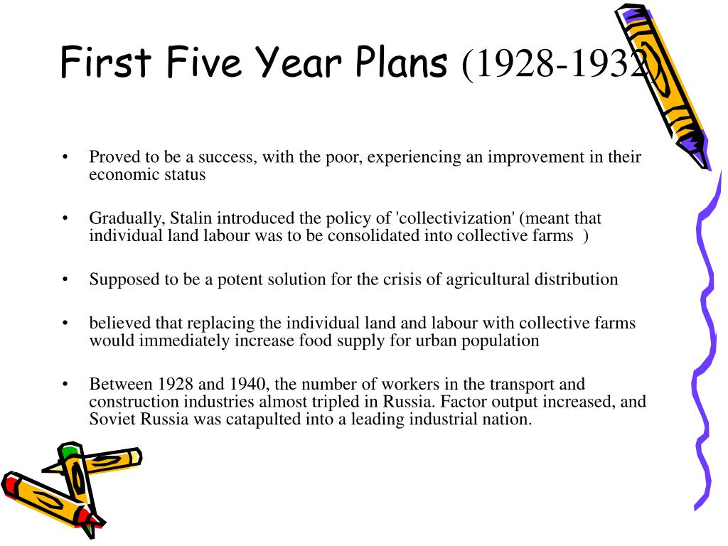 PPT Stalin's Five Years Plans PowerPoint Presentation, free download ID5825539