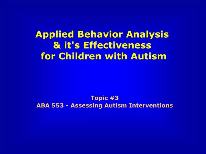 autism student case studies autism student case studies