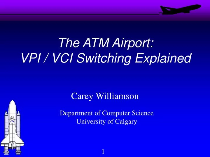 the atm airport vpi vci switching explained n.