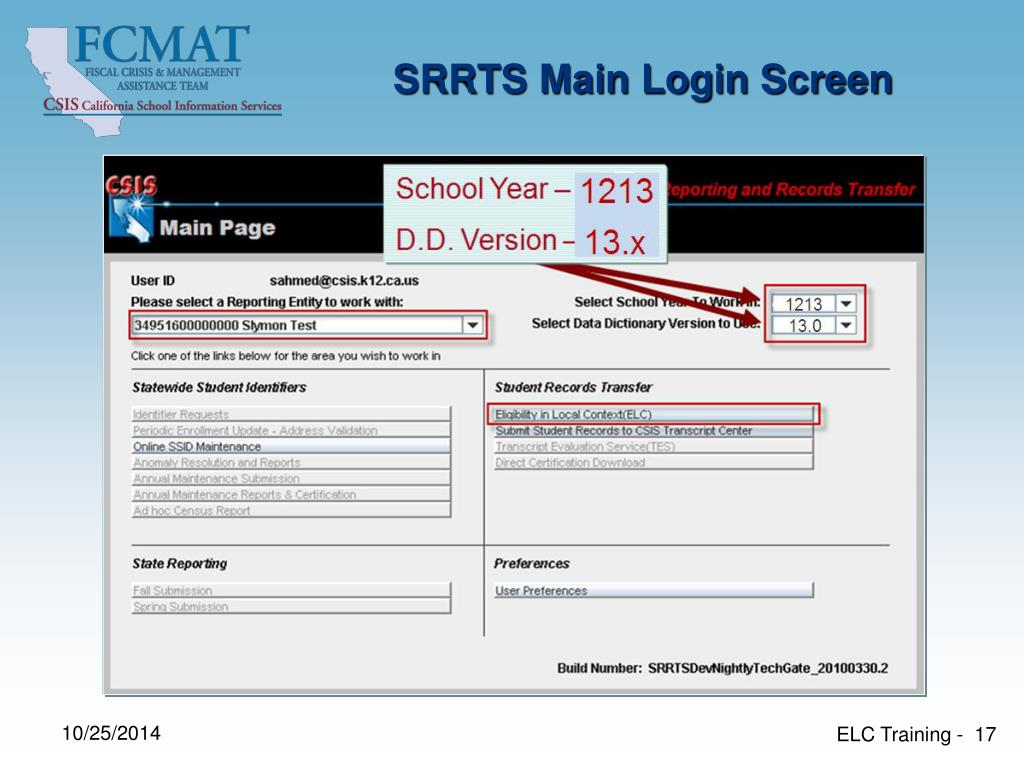 Ppt elc training powerpoint presentation free download id 5829156