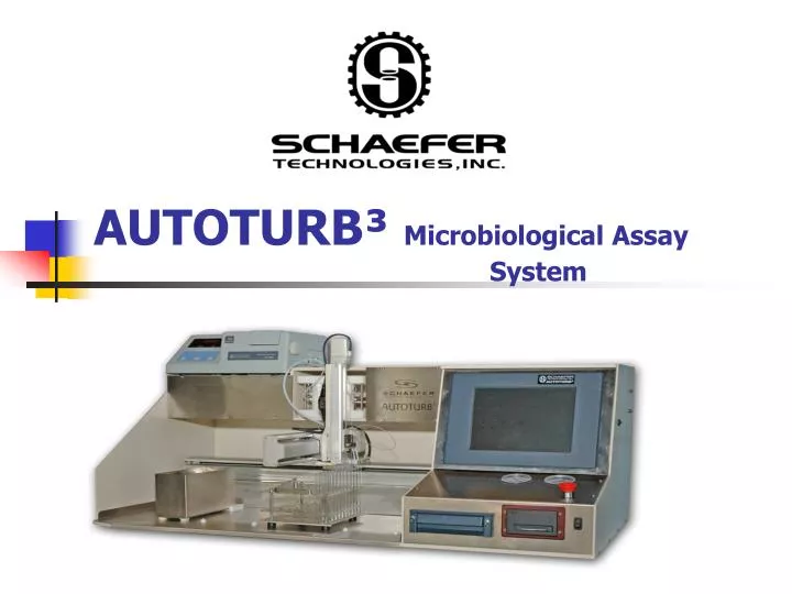 autoturb microbiological assay system n.