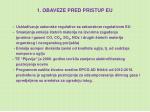 obaveze pred pristup eu