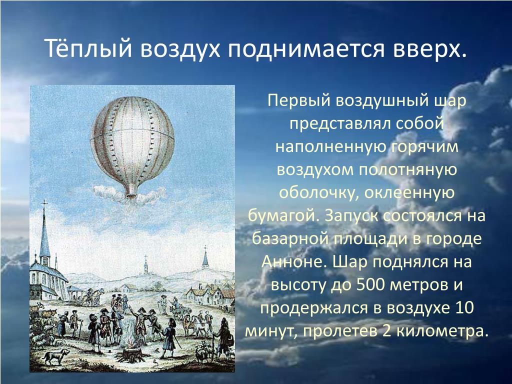 За счет чего поднимается воздушный шар. Первые воздушные шары. Интересные факты о воздушных шарах. Воздушный шар поднимается. Факты о воздушном шаре.